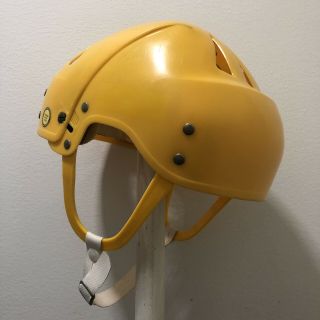 JOFA hockey helmet 22551 SR senior VM yellow vintage classic okey 3