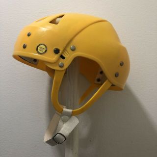 JOFA hockey helmet 22551 SR senior VM yellow vintage classic okey 4