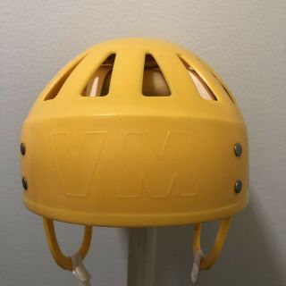 JOFA hockey helmet 22551 SR senior VM yellow vintage classic okey 6