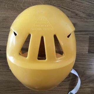 JOFA hockey helmet 22551 SR senior VM yellow vintage classic okey 7