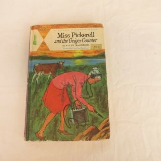 Miss Pickerell And The Geiger Counter 10 Ellen Macgregor Hb 1967 Young Pioneer