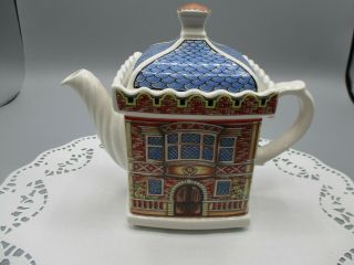 Vintage James Sadler Teapot Elizabethan Cottage Made In England