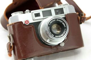 PAL M4 vintage 35mm Japanese Rangefinder Camera (fed leica reid) 5