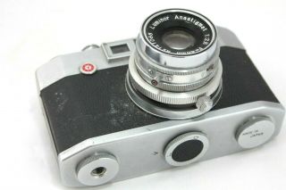 PAL M4 vintage 35mm Japanese Rangefinder Camera (fed leica reid) 7