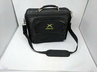 Vintage Official Microsoft Xbox Carrying Case Travel Bag