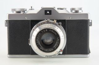 Vintage Leidolf Wetzlar Lordox 24x36 35mm Film Camera with 5cm Lordon Lens V04 3