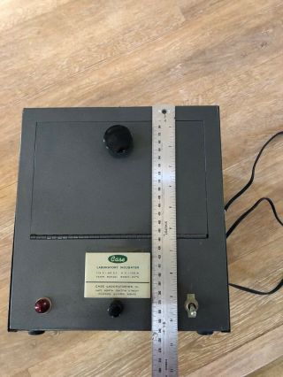 Vintage Case Laboratory Incubator 115V room temp to 65C A.  C.  100 Watt 2