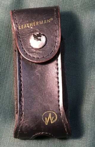 Vintage Leatherman Multi Tool Leather Case Sheath Only
