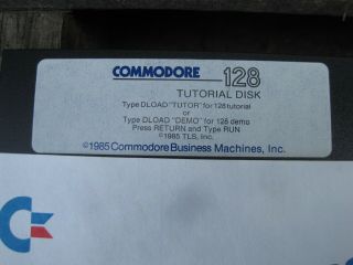 Commodore 128 System Disks DOS Shell Disk and CP/M Disk & Tutorial Disks B0592 4