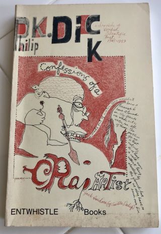 Limited 1/500 Copies Confessions Of A Crap Artist By Philip K.  Dick 1975 Pb