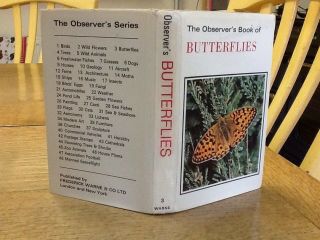 Observers Book Of Butterflies 1973: