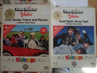 Vtg Lof of 6 Kidsongs VHS Video All View - Master Music Video Story - FOR CHARITY 5