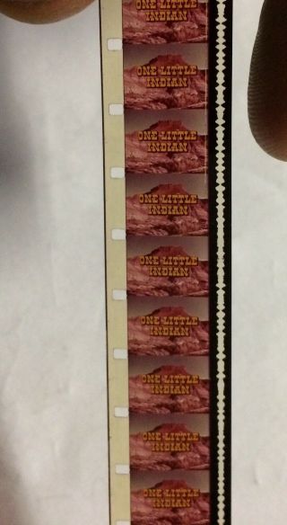 Vintage Movie 16mm One Little Indian Feature 1973 Film Drama Adventure 4