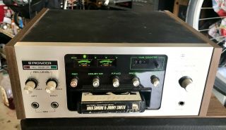 Pioneer H - R100 8 Track Tape Deck Player Recorder Unit