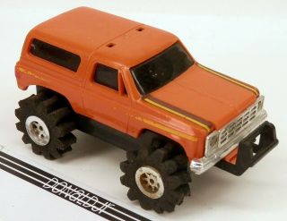 Vintage Stomper Chevrolet K5 Blazer Squarebody Orange W/push Bar (not Running)