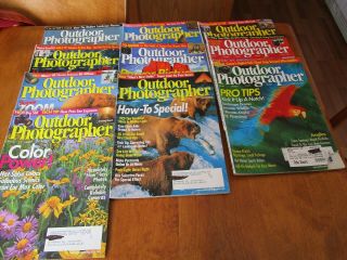 Outdoor Photographer 10 Back Issues From 2001