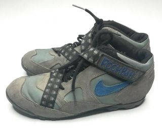 Vintage Nike Mens Poobah Mountain Biking Shoes Size 10.  5 Cycling Suede Leather 4