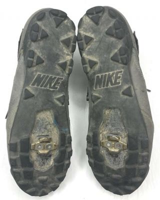 Vintage Nike Mens Poobah Mountain Biking Shoes Size 10.  5 Cycling Suede Leather 7