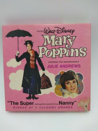 Walt Disney 8 Mm 8 Film Mary Poppins " The Nanny " Julie Andrews