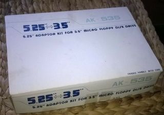 5.  25 " Adapter Kit 3.  5 " /2.  5 " Micro Floppy Disk Drive Ak - 535 (nos)