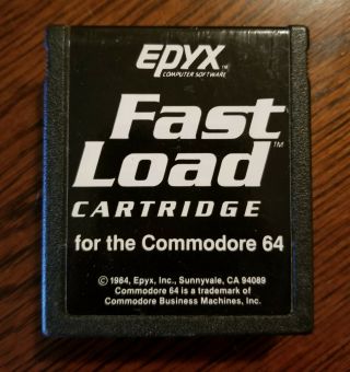 Epyx Fastload Cartridge For C64 Commodore 64 1984 Fast Load