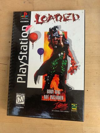 Loaded (long Box) (sony Playstation 1,  1995) - Ps1 Psx Ps Game Vintage