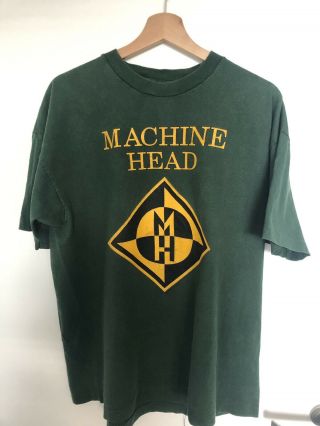 Vintage Machine Head T Shirt - Size Xl Rock/heavy Metal/thrash