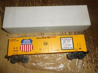 Vintage Kmt Kris Model Trains Union Pacific Rr Boxcar 0 Gauge