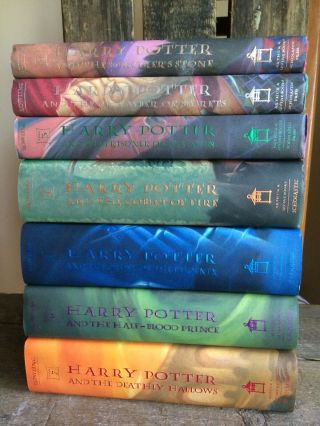 1st American Editions Harry Potter Complete 1 - 7 Books Includes Rare Ed.  2