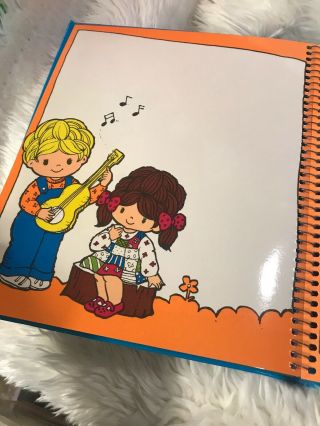 Vintage 1982 Sticker Album With Stickers But None On Pages 5