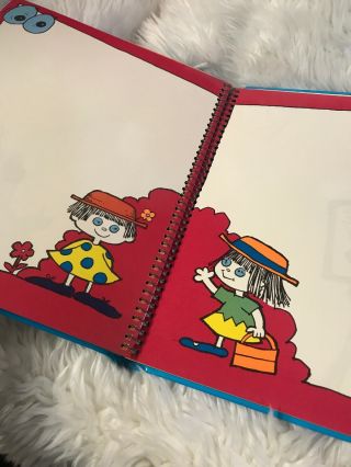 Vintage 1982 Sticker Album With Stickers But None On Pages 6