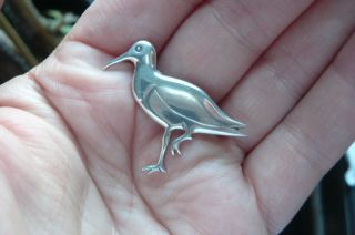 Vintage Scottish Silver Ola Gorie Bird Brooch