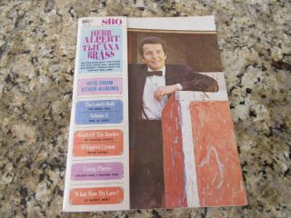 Sro - Other Hits - Herb Alpert & Tijuana Brass Vintage Song Music Book - Piano - Vocal -
