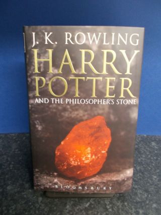 Harry Potter.  Philosophers Stone.  Adult Cover Hardback.  1st/1st 2004 Jk Rowling.