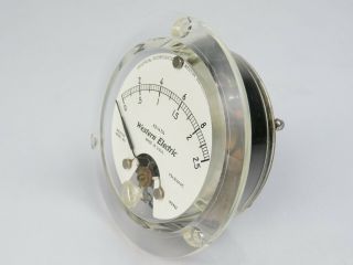 Western Electric Vintage Ammeter Gauge Clear KS - 14714 4
