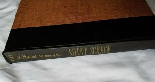 A Pictorial History of the Silent Screen by Daniel Blum 1953 Hardcover Book 2
