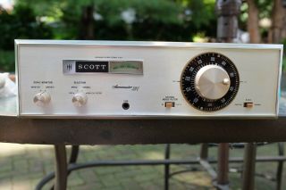 HH Scott Type 350 Wideband FM Multiplex Stereo Vacuum Tube Tuner Stereomaster 7