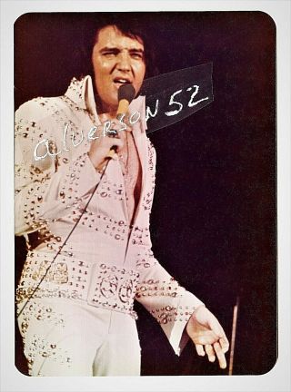 Elvis Presley Vintage Concert Photo 2 - St Louis,  Mo - June 28,  1973