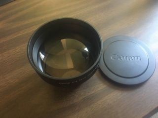 Canon C - 8 Tele Converter 1.  4x 67 C8 8 8mm Movie Camera Adapter
