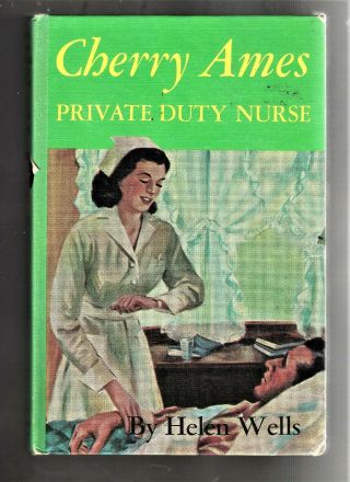 Cherry Ames 7 Private Duty Nurse Pictorial Hardcover 1946