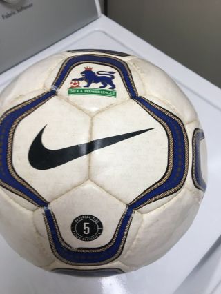 Nike Soccer Ball Fa Premier League Offical Match Ball Vintage Geo Vector