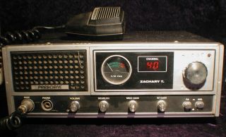Vintage President Zachary T 40 Channel Cb Base Station Radio