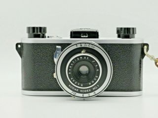 Kodak Model 35 Vintage 35mm Film Camera C.  1938 - 48 With Case