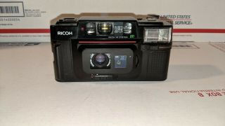 Vintage RICOH FF - 3 AF 35mm Film Camera with Extra Lenses TESTED/WORKS 2