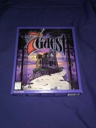 Vtg The 7th Guest Complete In Big Box Pc Near Game,  Inserts