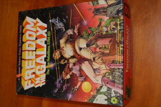 Vintage Sci Fi Spi Freedom In The Galaxy Star Rebellions Game Strategy Space War