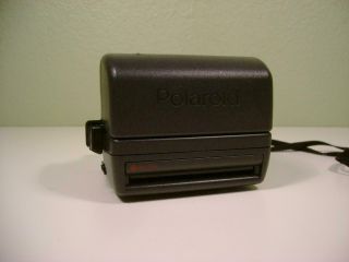 Polaroid 600 One Step Instant Film Camera with Strap. 6