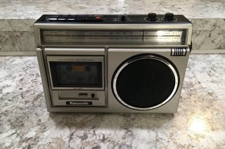 Vintage Panasonic Radio Cassette Player Recorder Model Rx - 1460: And Loud