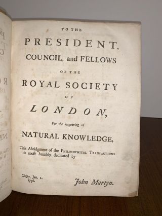 Philosophical Transactions of the Royal Society,  Volume 10 Part One,  1756 2