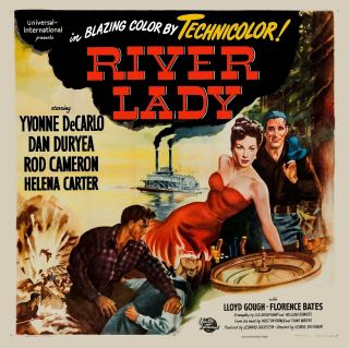 Movie 16mm River Lady Feature Vintage 1948 Film Adventure Drama